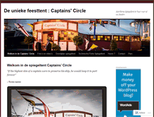 Tablet Screenshot of captains-circle.com